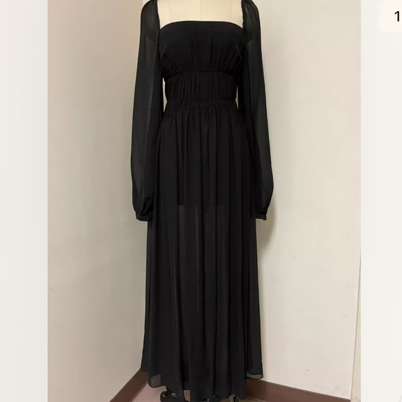 STELLA MCCARTNEY BLACK BACKLESS TUNIC SIZE SMALL - Picture 2 of 13